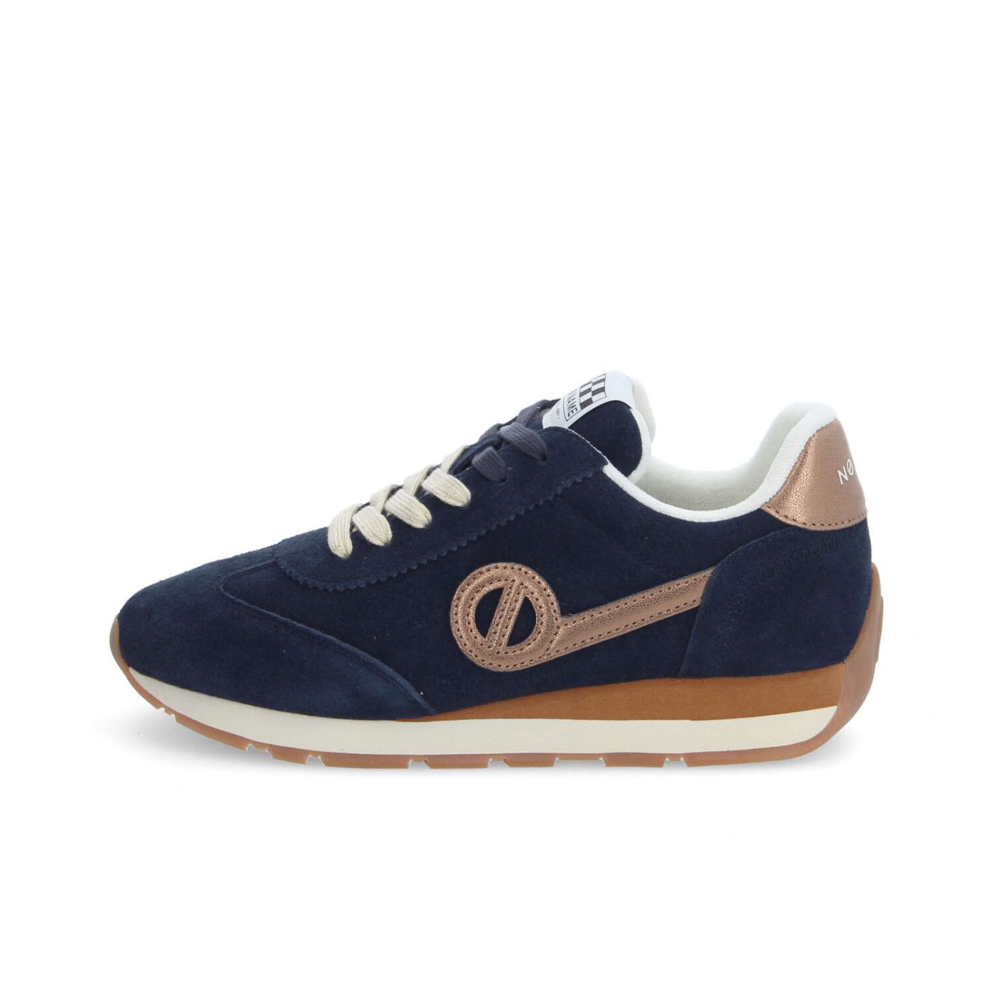 CITY RUN JOGGER W - SUEDE - BLEU MARINE
